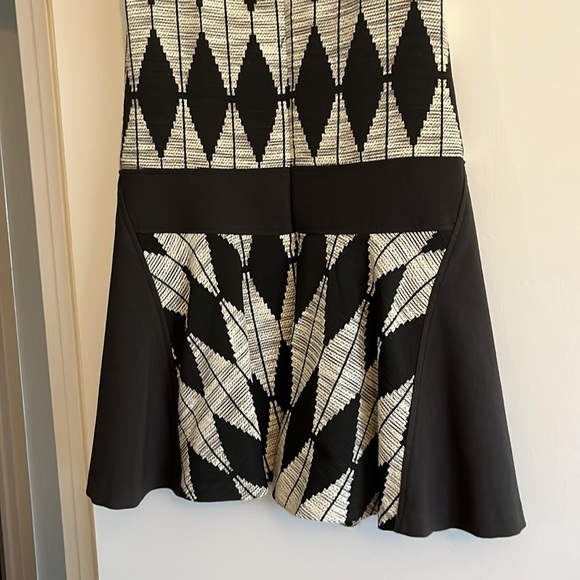 Banana Republic sleeveless Diamond Jaquard dress - Picture 5 of 10